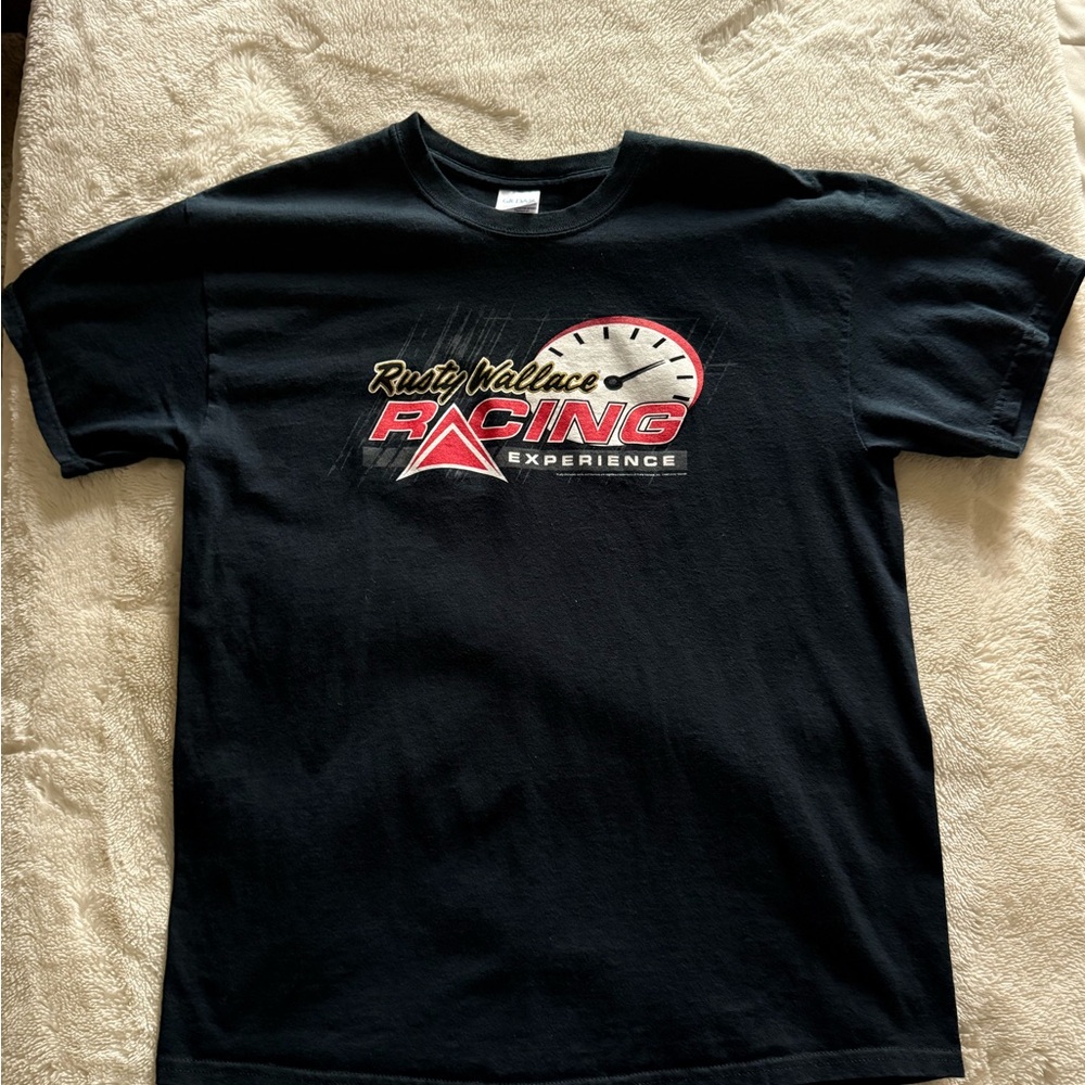 Gildan Black Racing Experience Tee
